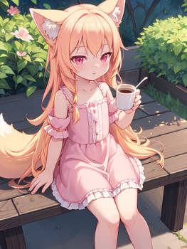 cute foxgirl **