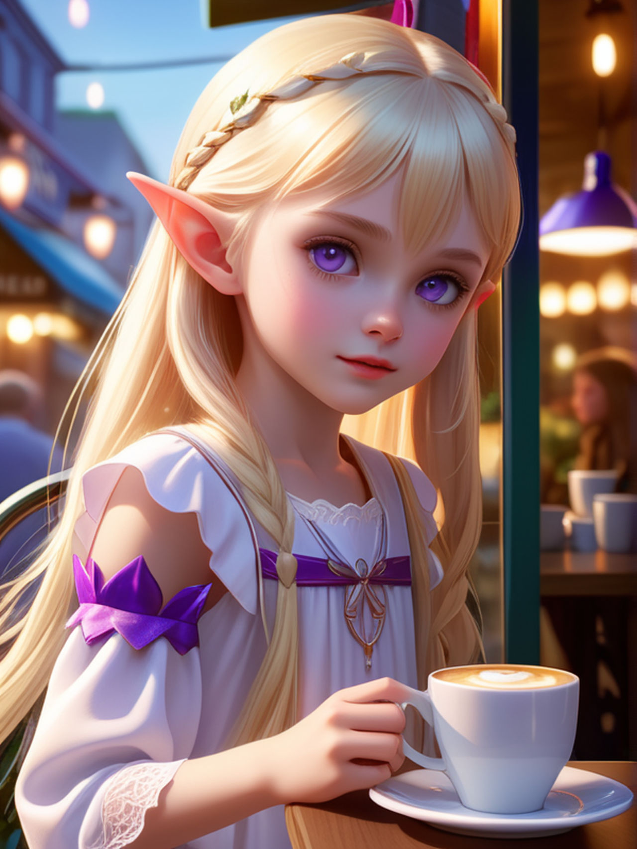 cute elf girl by protonovadarkstar on DeviantArt