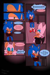 Sonic to Sonica Rouge TF TG Comic Page 1