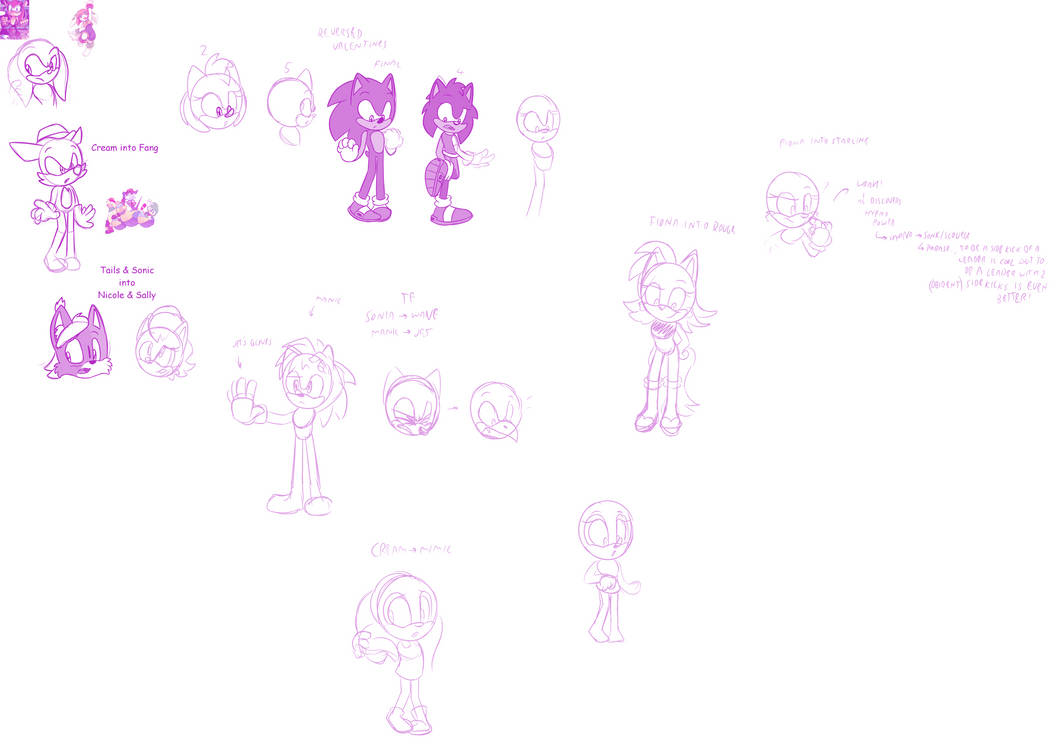 Random TF TG Doodles Mighty Fang Cream and more! by DrStarlineSwapper ...