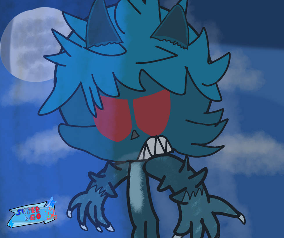 Werewolf Day Day 5 - Werewolf by neosuperanimationxd on DeviantArt