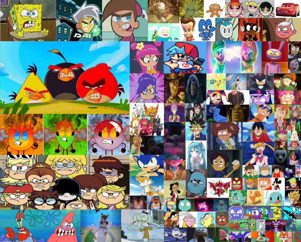 Angry Crossover (My Version) by neosuperanimationxd on DeviantArt