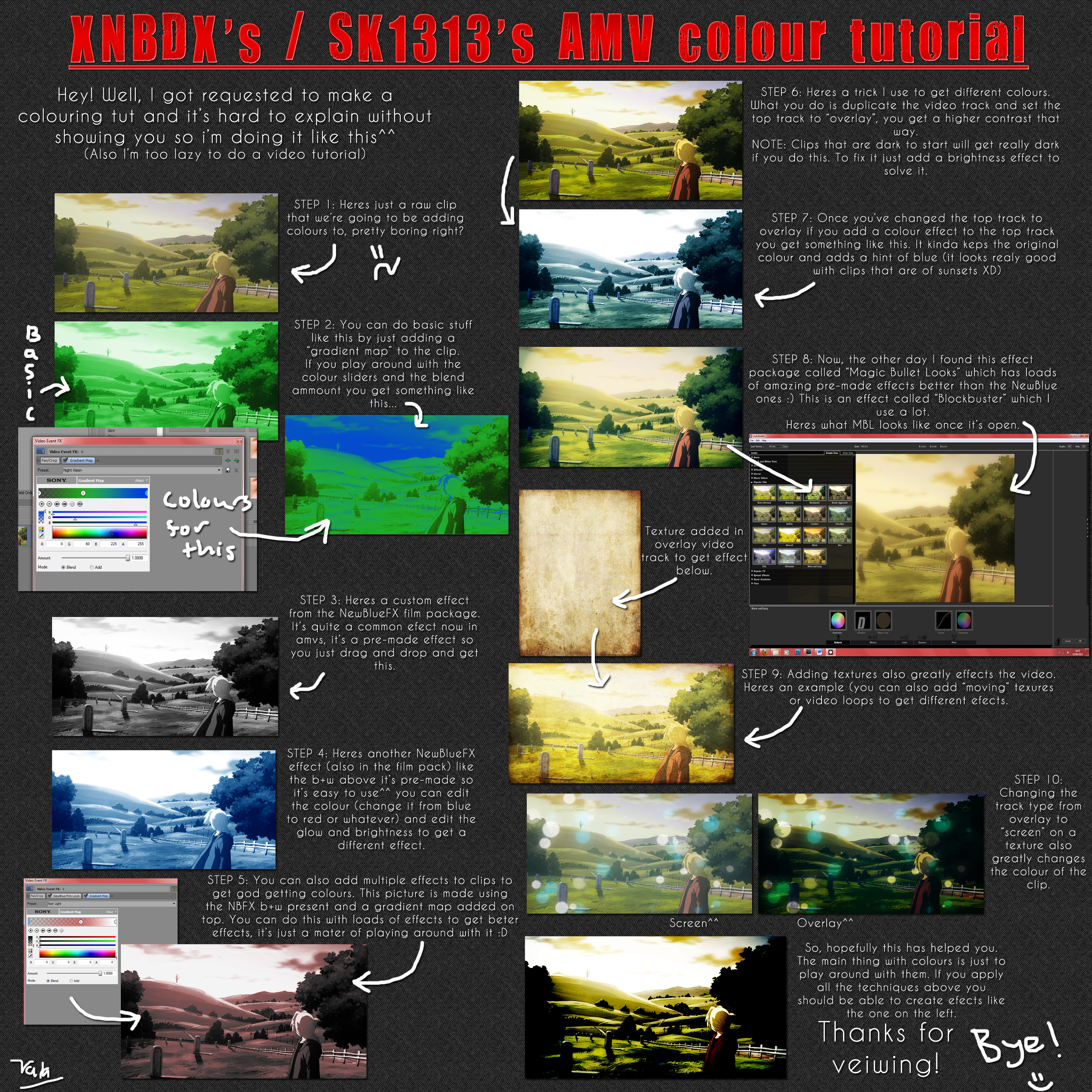 AMV Colours Tutorial