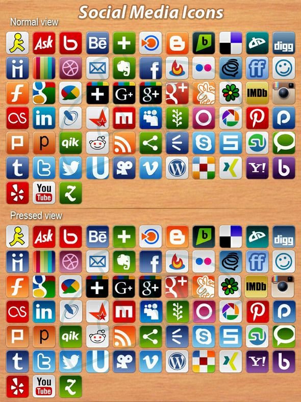 Social Media Icons