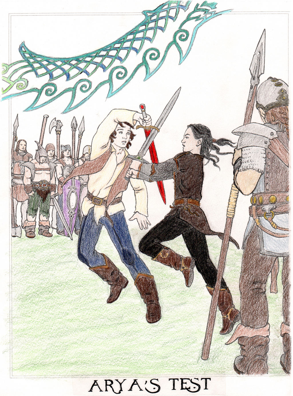 Eragon Coloring Pages Eragon 2 by aryaelvinsword on DeviantArt