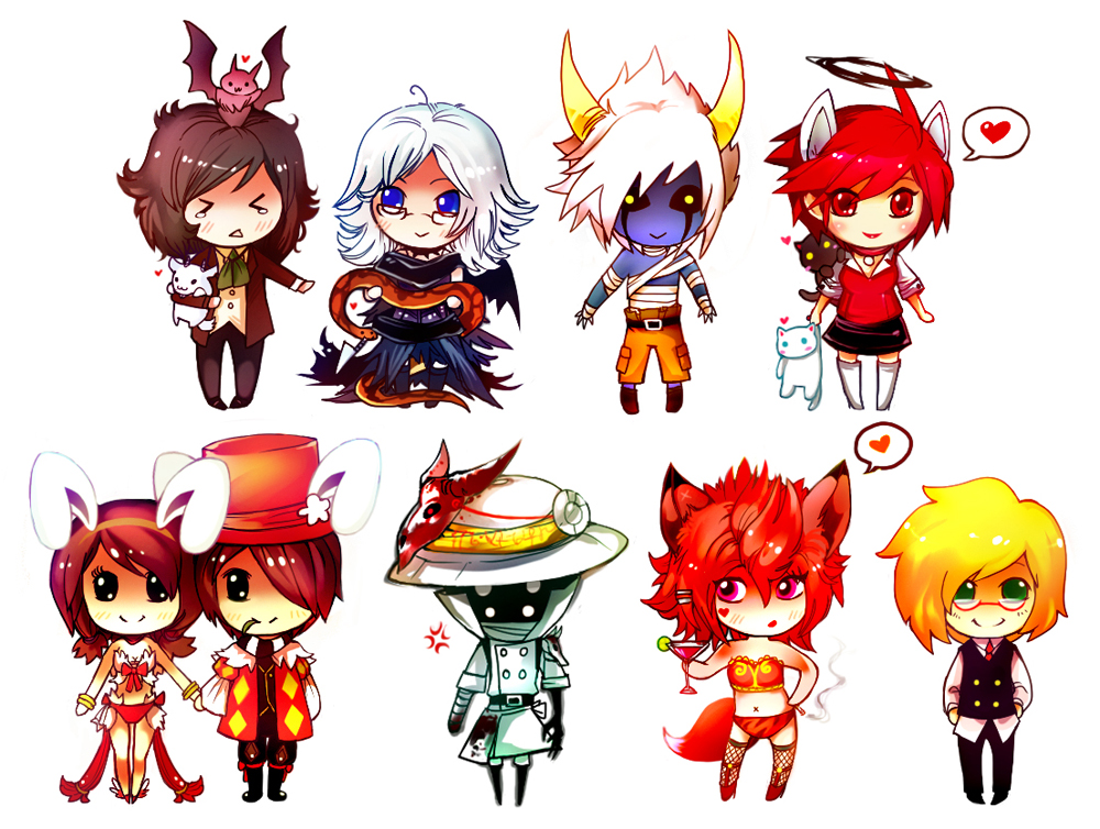 more chibis omg pt5 by TotenVeloren on DeviantArt