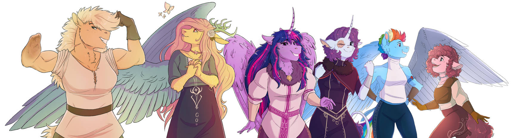 The Unexpected Future: Mane 6 [Comm]