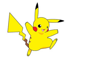 Pikachu on Paint