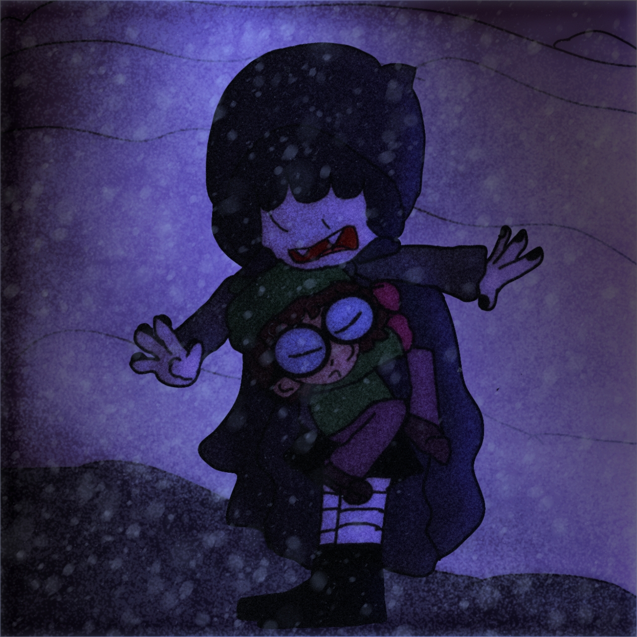 Frog attack by Bellevioletviolinx on DeviantArt