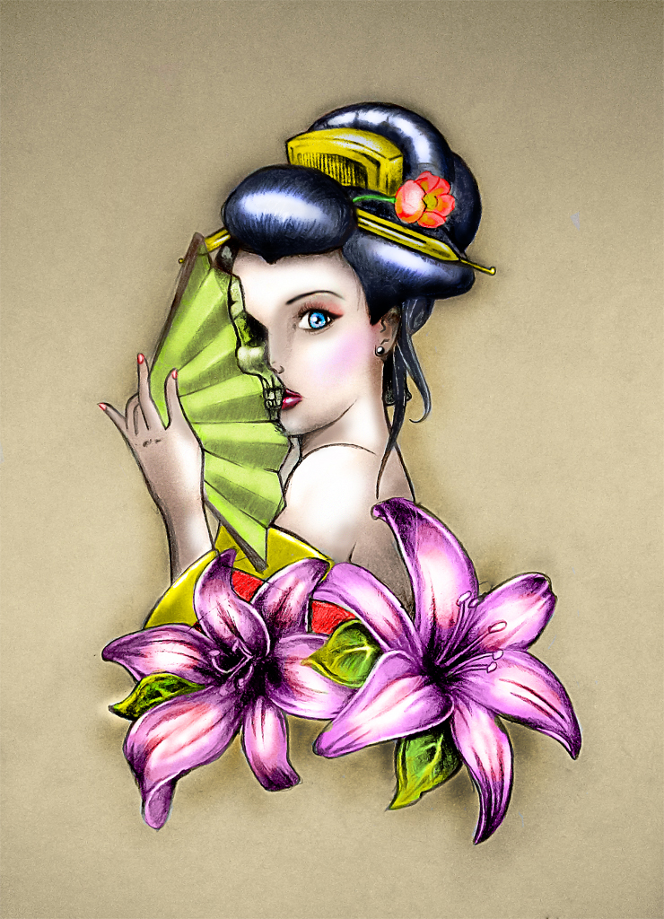 Geisha tattoo