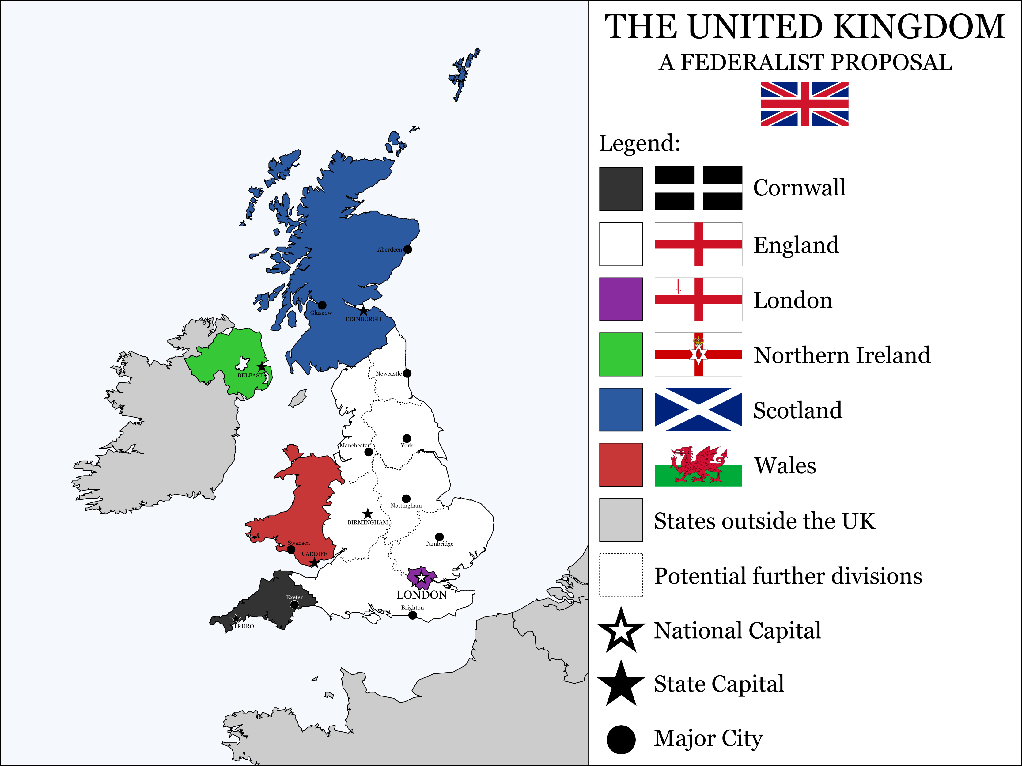 The United Kingdom - A Federalist Proposal