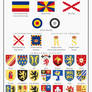Emblems of the Kingdom of Lotharingia