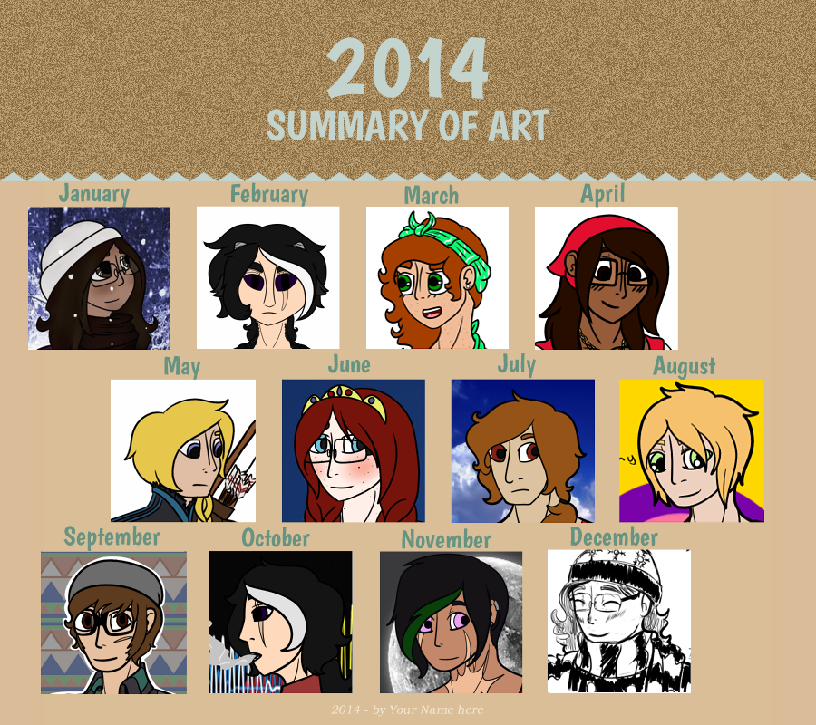 2014 Summary Of Art Meme