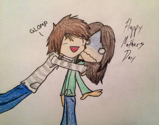 Mother's Day Glomp