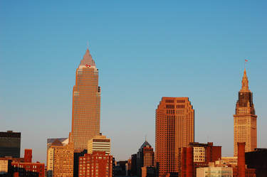 Cleveland skyline