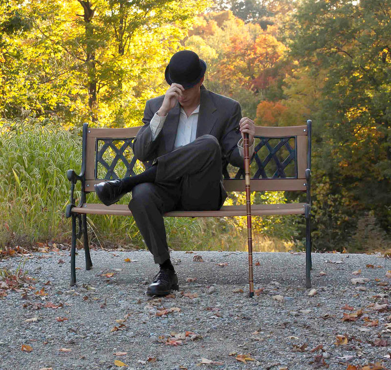 Man Over Bench Man on Bench 1 by MLeighS on DeviantArt