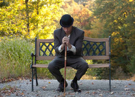 Man on Bench 2