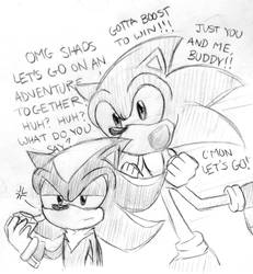 Sonic No.  Stop.