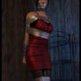 Ada Wong trying to escape