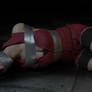 Claire Redfield sleeping