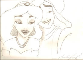 aladdin and jasmine