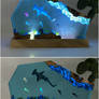 Hammerhead Shark Resin Lamp |Resin art