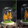 Miniature diorama, resin art, forest miniature