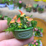 Miniature Handmade Clay Flowers, flower art