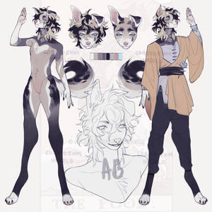 [OPEN] 00 The Fool: Anthro Adoptable Auction