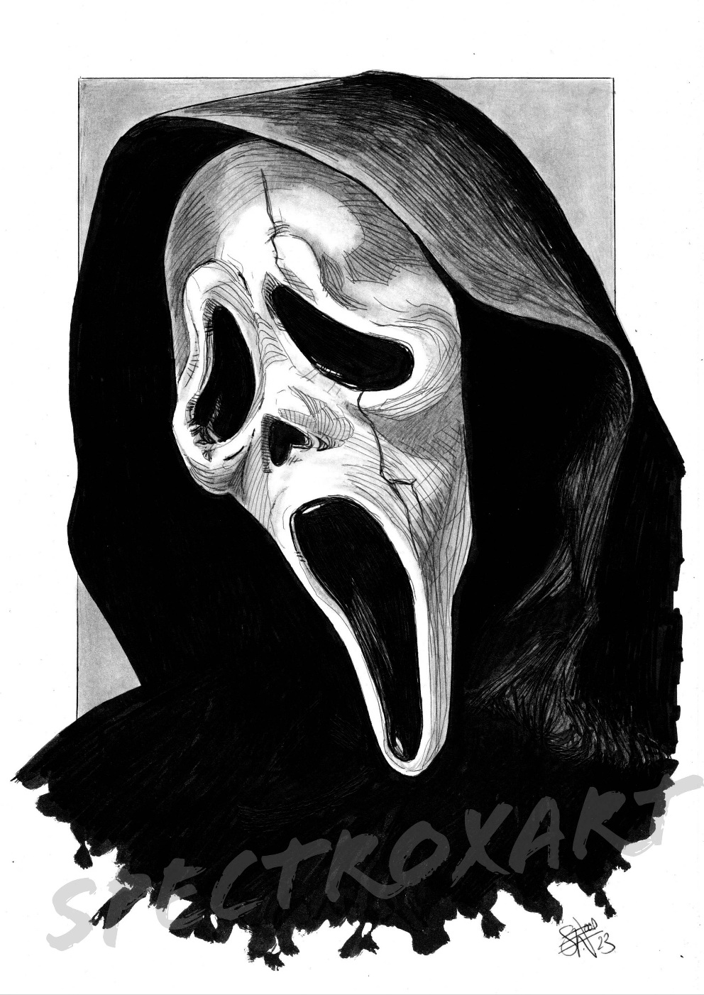 Ghostface by Spectroxart on DeviantArt