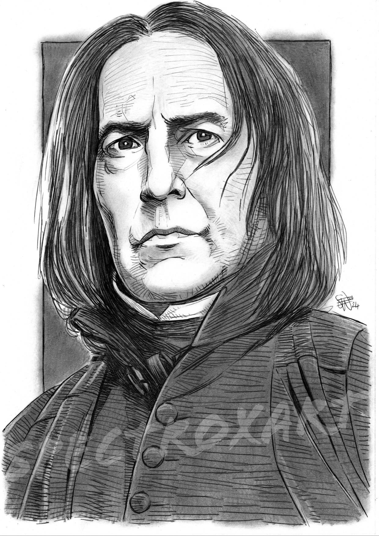 Snape Vector Professor Severus Snape by Spectroxart on DeviantArt