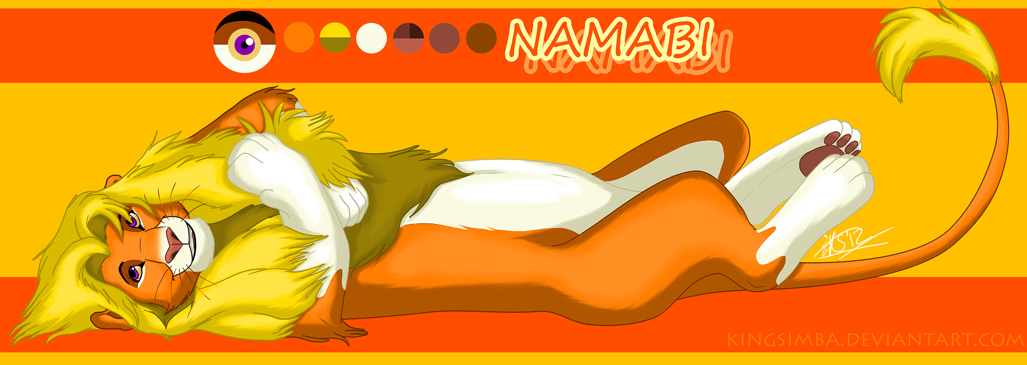 Namabi: Character Sheet 2012