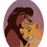 Kovu and Kiara Portrait