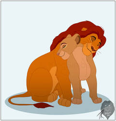 Mufasa + Sarabi: Her King, His Queen