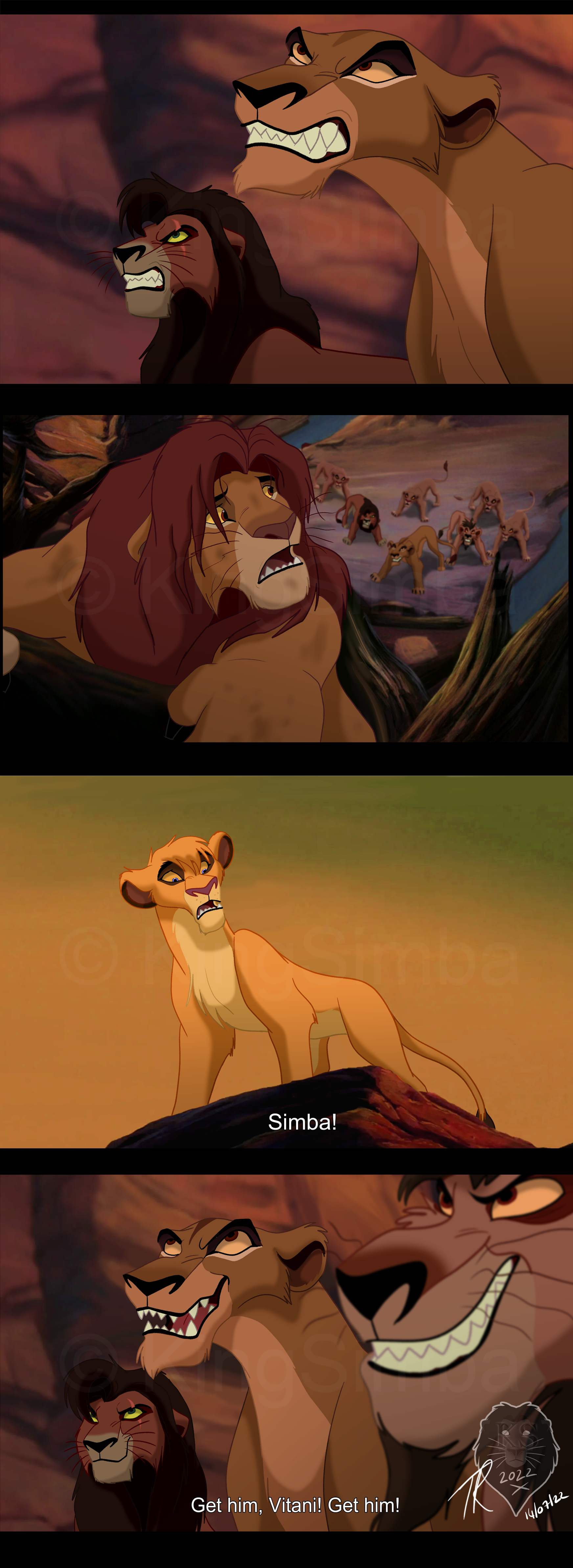 I have a feeling their story will unfold similarly to Lion King 2