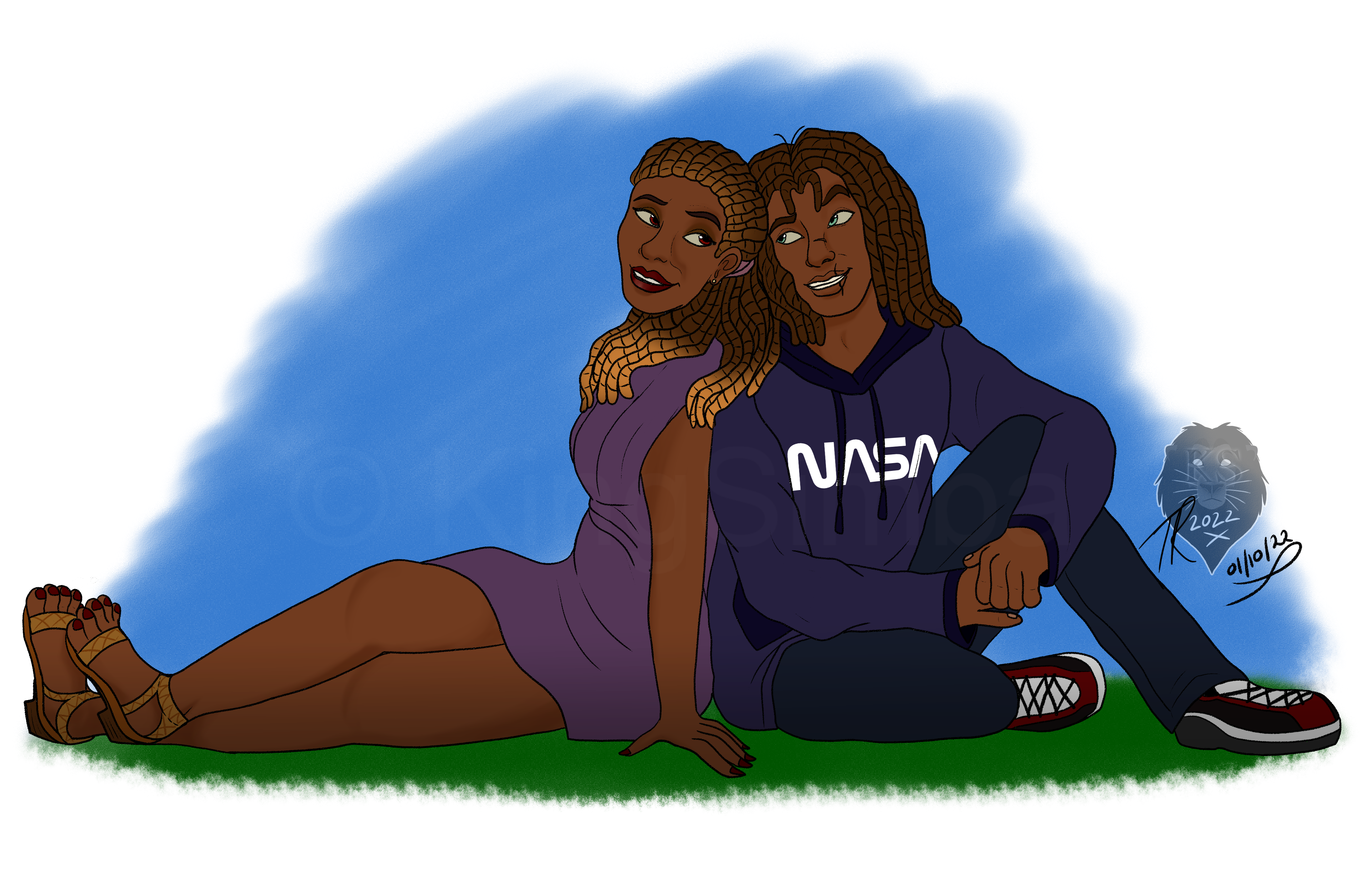 Human Deviantart Human! Kiara + Kopa by KingSimba on DeviantArt