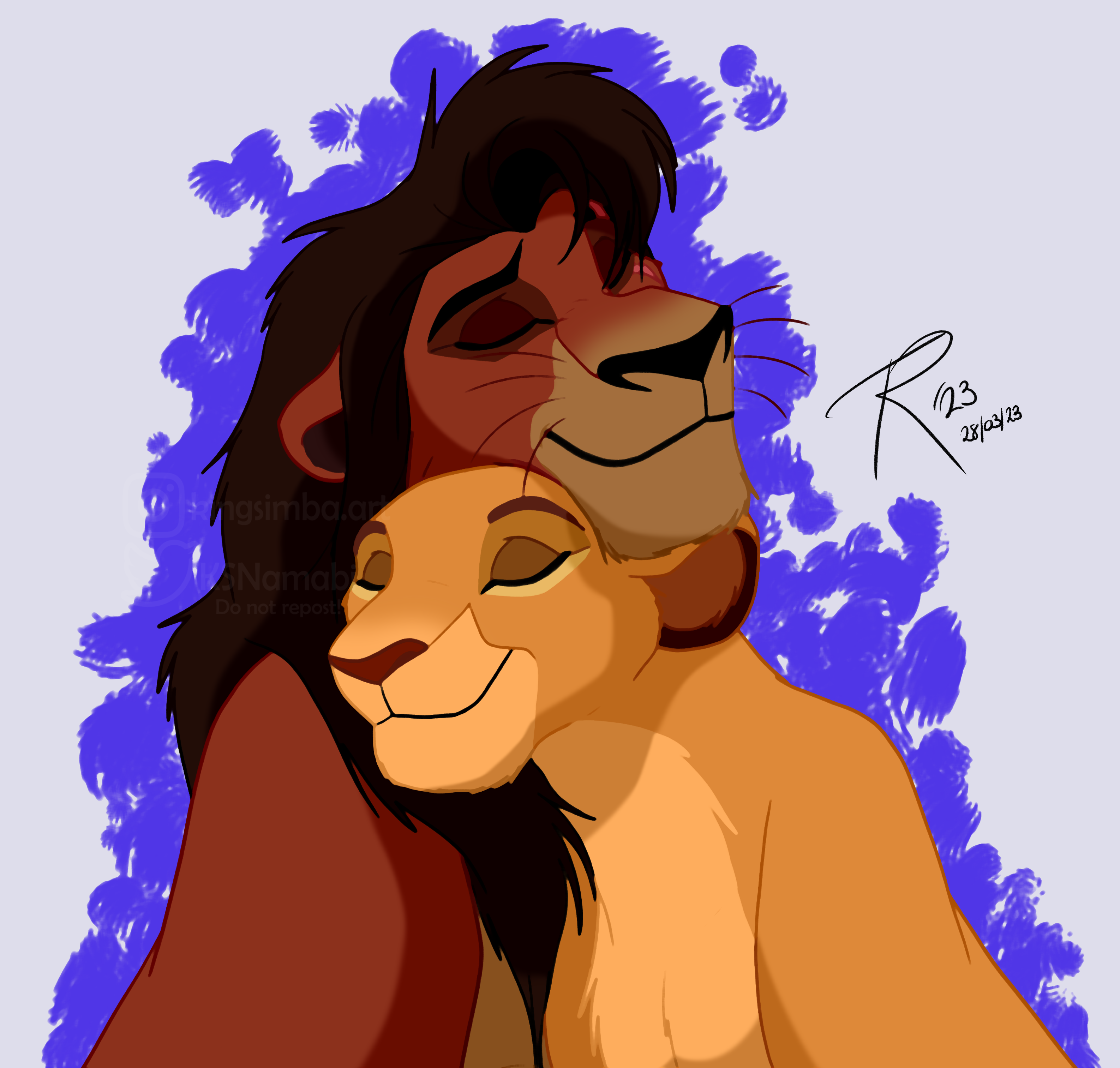 Kovu + Kiara by KingSimba on DeviantArt
