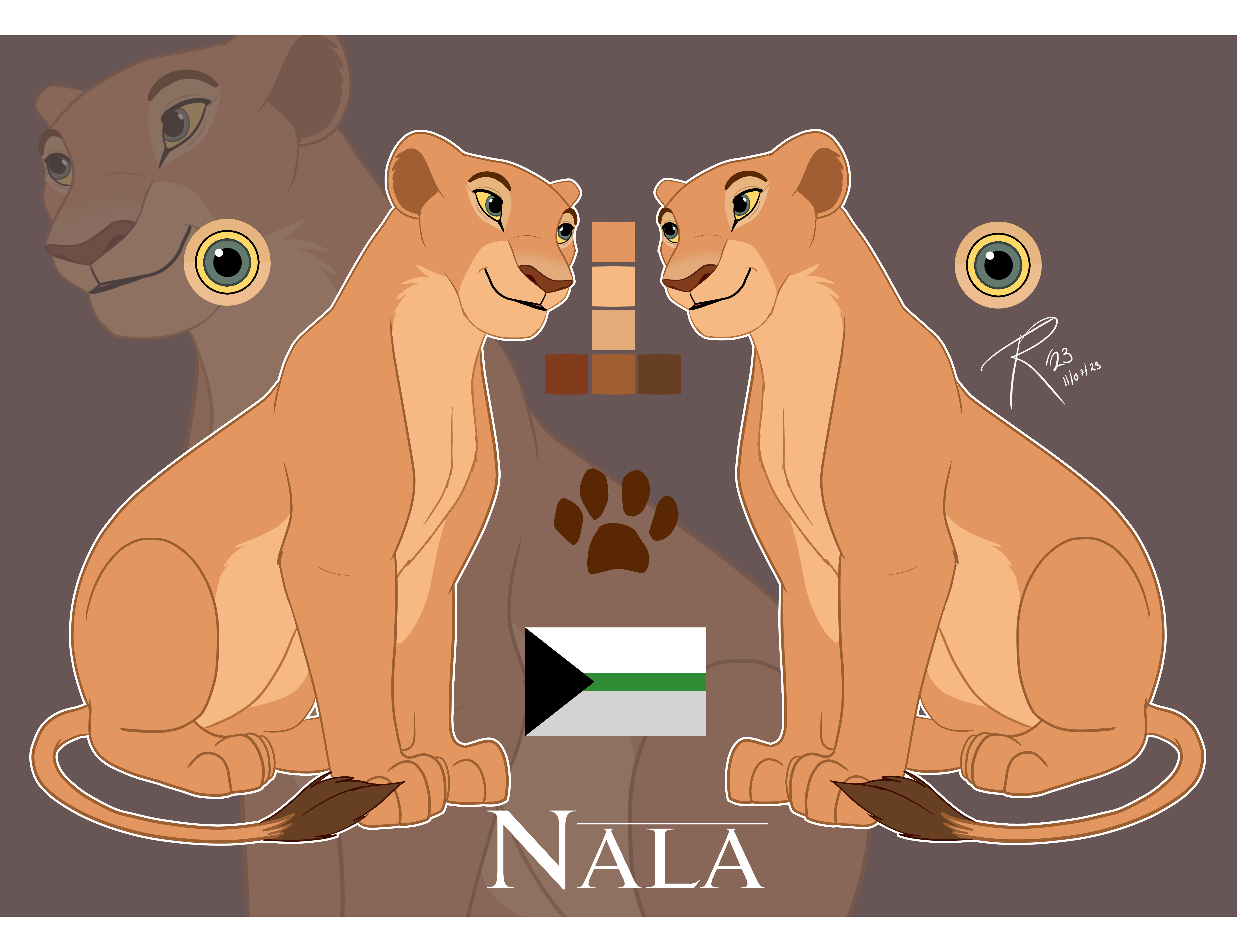 Nala Rigon Lion King Characters Simba And Nala