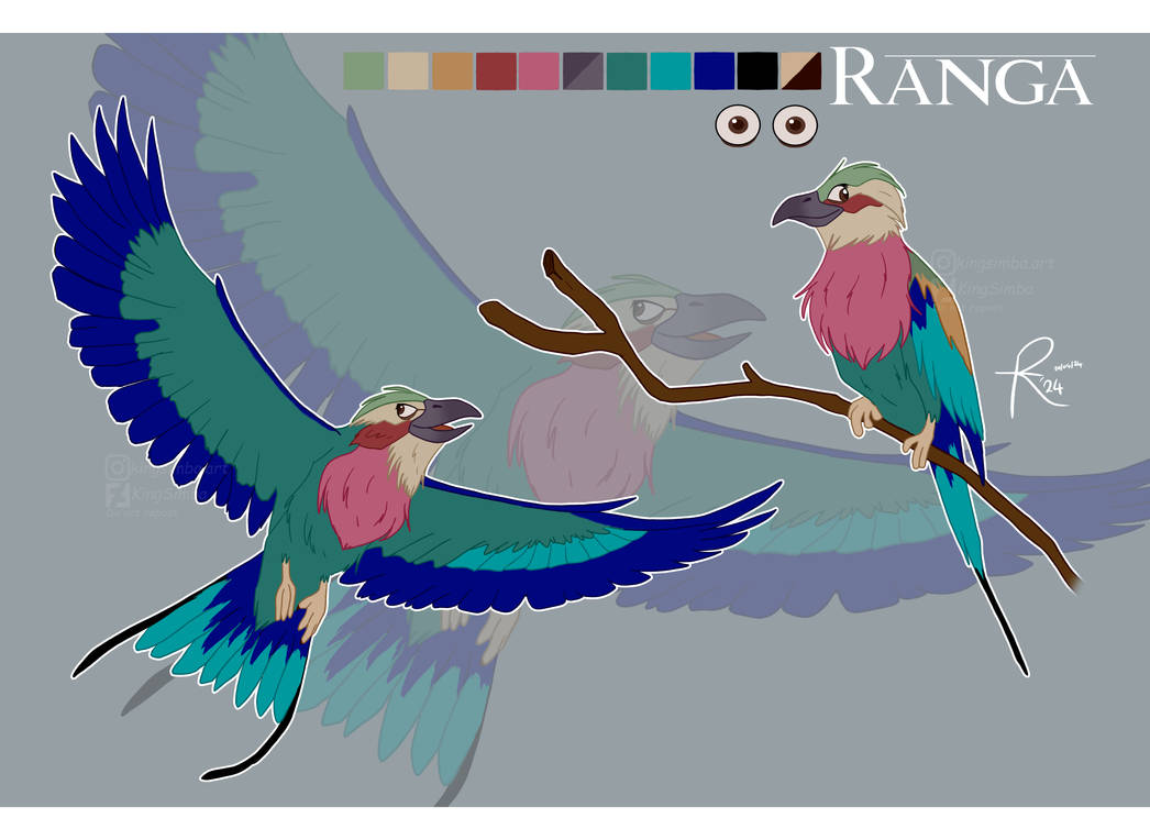 Ranga (Character Reference) by KingSimba on DeviantArt