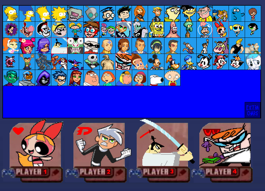 Cartoon Fighters Roster Updated by SuperMaster10 on DeviantArt