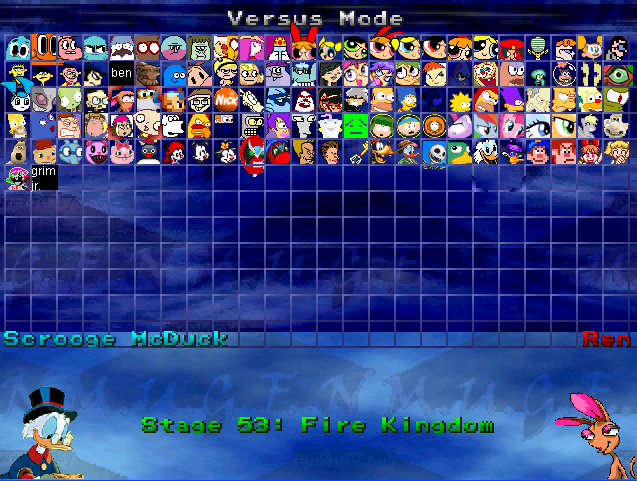 my Cartoon Mugen roster (21/07/13) by SuperMaster10 on DeviantArt