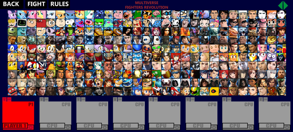 Multiverse Fighters Revolution Roster (Page 4) by SuperMaster10 on ...