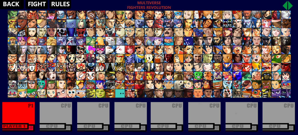 Multiverse Fighters Revolution Roster (Page 5) by SuperMaster10 on ...
