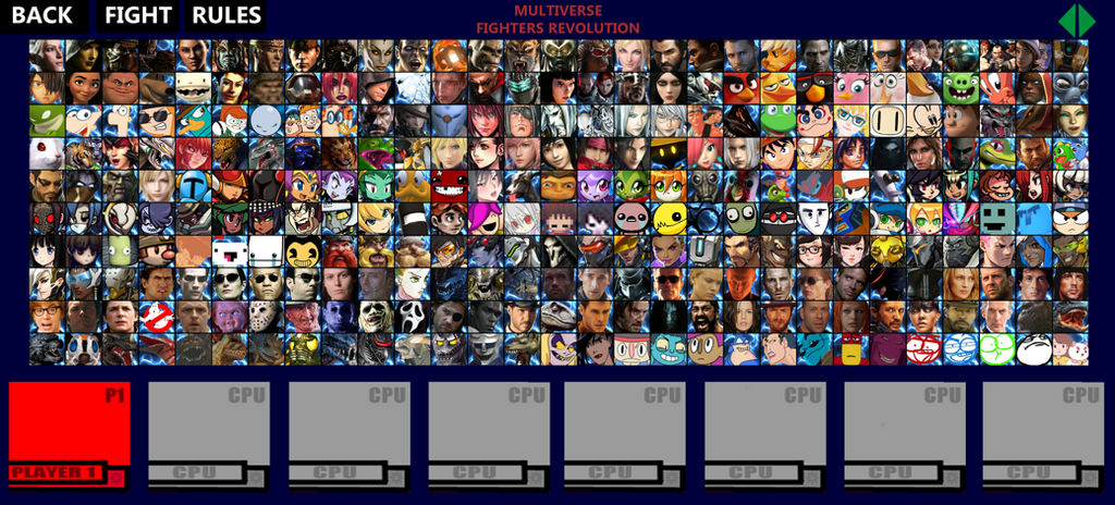 Multiverse Fighters Revolution Roster (Page 7) by SuperMaster10 on ...