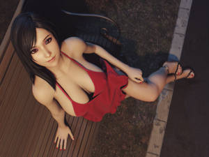 Tifa - Red Dress