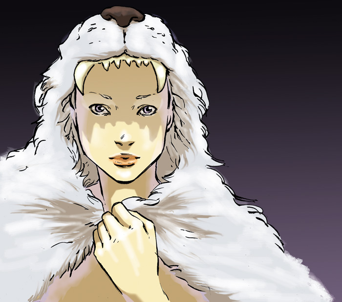 ASoIaF - Daenerys in furs