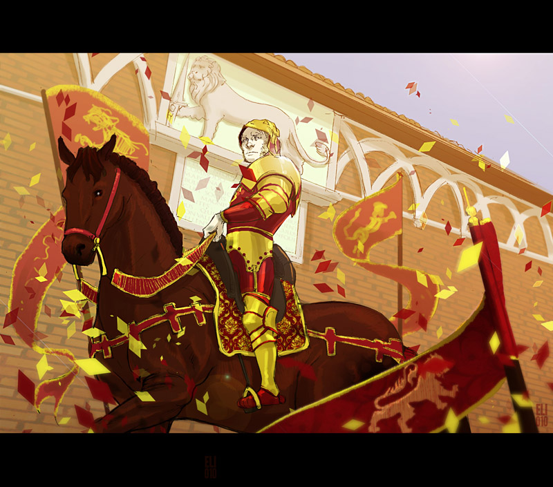 Tywin triumphant by Pojypojy