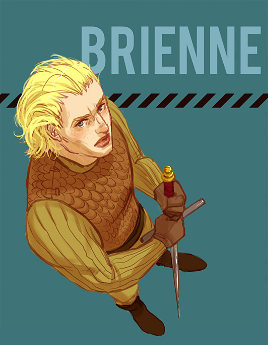 Brienne frowns on your BS by Pojypojy