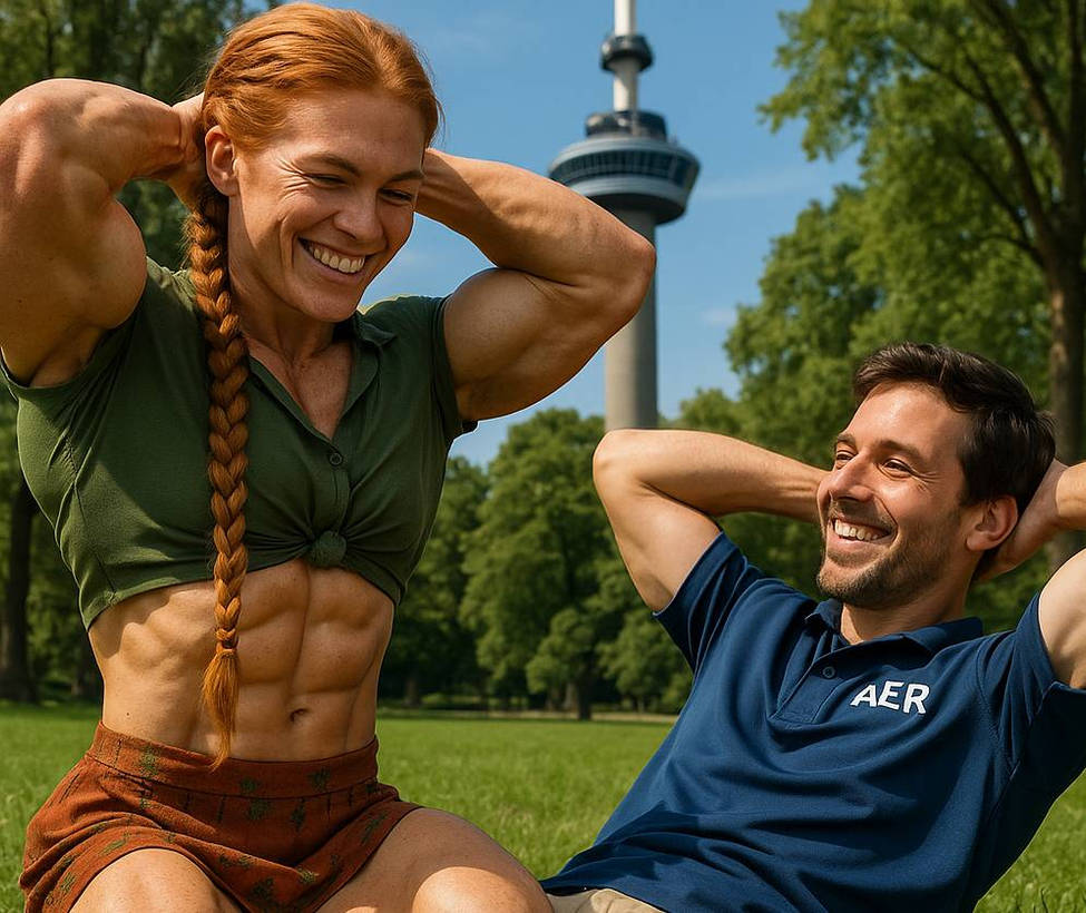 Isabel Muscular Isabel workout with her boyfriend by fbblover1970 on DeviantArt