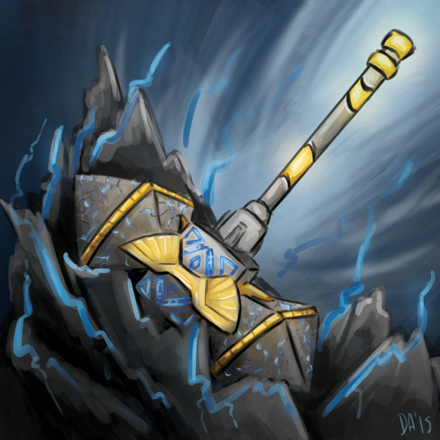 Commission Thors Hammer SMITE by divane21 on DeviantArt